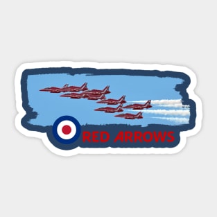 The Red Arrows Sticker